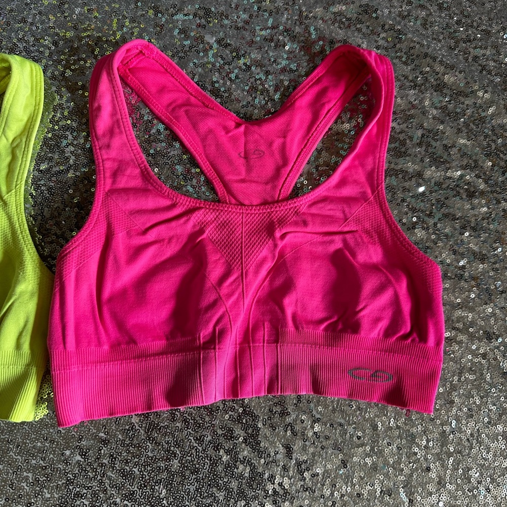 Bundle of 2 CHAMPIONS Non-Padded Racerback Sports Bra For Women Size Small - Picture 3 of 16